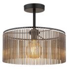 Sort design loftlampe akryl, Lies