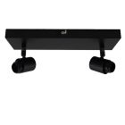 Aluminium roset sort, Rika