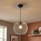 Industri pendel lampe spisebord grå, Emado