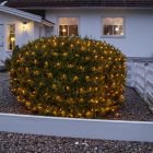 Buxus ballbelysning, 120 cm, varm hvid, IP44
