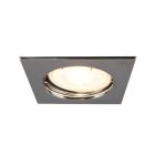 Metal indbygningsspot krom, Meco