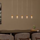 Gennemsigtig pendler lampe modern, Berliane, 4W, 2700K LED