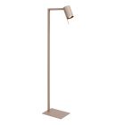 Taupe skrivebordslampe modern, Lesley, med brytare