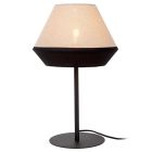 Beige bordlampe modern, Kala, med brytare