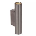 Grå up down væglampe modern, Dupla