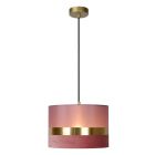 Lyserød pendler lampe retro, Extravaganza Tusse