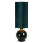 Grøn gulv lampe retro, Esterad, med brytare