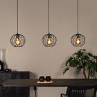 Sort pendler lampe klassisk, Danza