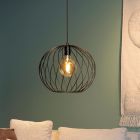 Sort pendler lampe klassisk, Danza