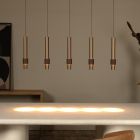 Brun pendler lampe modern, Margary, 4,2W, 2700K LED