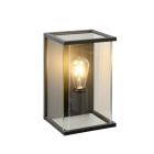 Antracit udendørslampe modern, Claire, IP54