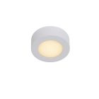 Hvid plafond modern, Brice, 8W, 3000K LED, IP44