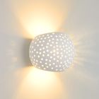 Gips up down væglampe hvid, Gipsy