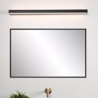 Sort væglampe badeværelse modern, Alexa, 13W, 3000K LED, IP44