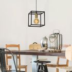 Guld pendler lampe modern, Ruben