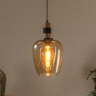 Rav pendler lampe retro, Ilona