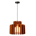 Brun pendel lampe modern, Rollo