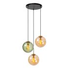 Grøn pendler lampe retro, Monsaraz
