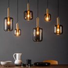 Guld pendler lampe modern, Joanet