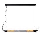 Sort pendler lampe modern, Calixt