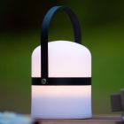 Hvid udendørs bordlampe modern, Little Joe, 3W, 2700K LED, IP44, med brytare