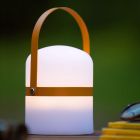 Brun udendørs bordlampe modern, Little Joe, 3W, 2700K LED, IP44, med brytare