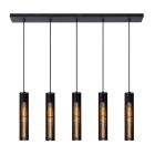 Sort pendler lampe modern, Lionel