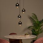 Grå pendler lampe modern, Tamino, 5,2W, 3000K LED
