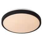 Sort loftlampe badeværelse modern, Dasher, 12W, 2700K LED, IP44
