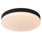 Sort loftlampe badeværelse plast, Biskit, 36W, 2700K LED, IP44