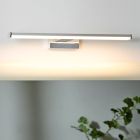 Krom væglampe modern, Onno, 8W, 3000K LED, IP44
