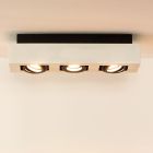 Hvid påbygningsspot modern, Xirax