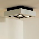 Hvid påbygningsspot modern, Xirax