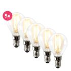 Dæmpbar E14 LED kuglelampe Sorna, 3,5w, varm hvid