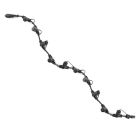 1m sort fordelerkabel, Med 10 udgange