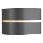Antracit udendørslampe aluminium, Sibelis, IP44