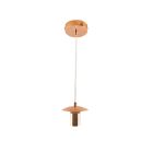 Metal pendler lampe uden skærm bronze, Minne