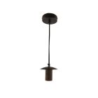 Metal pendler lampe uden skærm sort, Minne