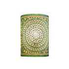 Grøn orientalsk væglampe mosaik, Mahdia