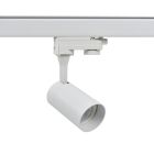 Hvid 3-faset skinnespot Ylva, Pro