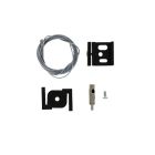 Systeemplafond pendel til 3-faset lampe på lyseskinne