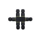 3 pin 6-vejs stik, IP68