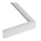 Hvid overflademonteret klikramme 30x120