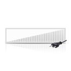 LED-panel 30x120 - 25W - hvid afbryder - UGR<19 - baggrundsbelyst