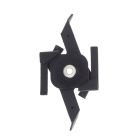 Nedhængt loftsclips til 3-faset skinnebelysning, sort, Pro