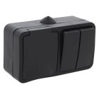 Q-Link Kombinationsstikdåse og kontakt, Stænksikker serie Beskyttelsesjord