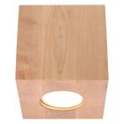 Træ påbygningsspot brun, Andro