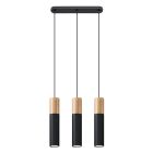 Aluminium pendler lampe brun, Francesca