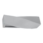 Glas up down væglampe grå, Annick