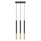 Aluminium pendler lampe guld, Ilonca